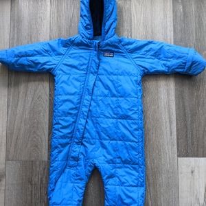 Patagonia reversible bunting suit 6M